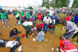 Violence Mars Gor Mahia Vs Shabana As Fkf Condemns Fan Clashes At Gusii Stadium