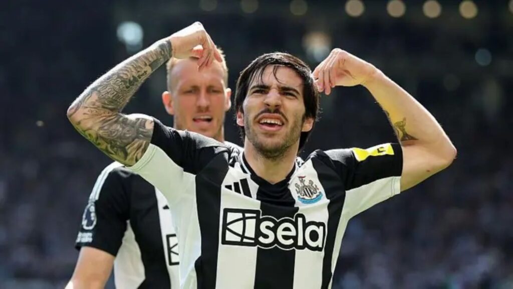 Tonali And Guimaraes Fire Newcastle Closer To Champions League