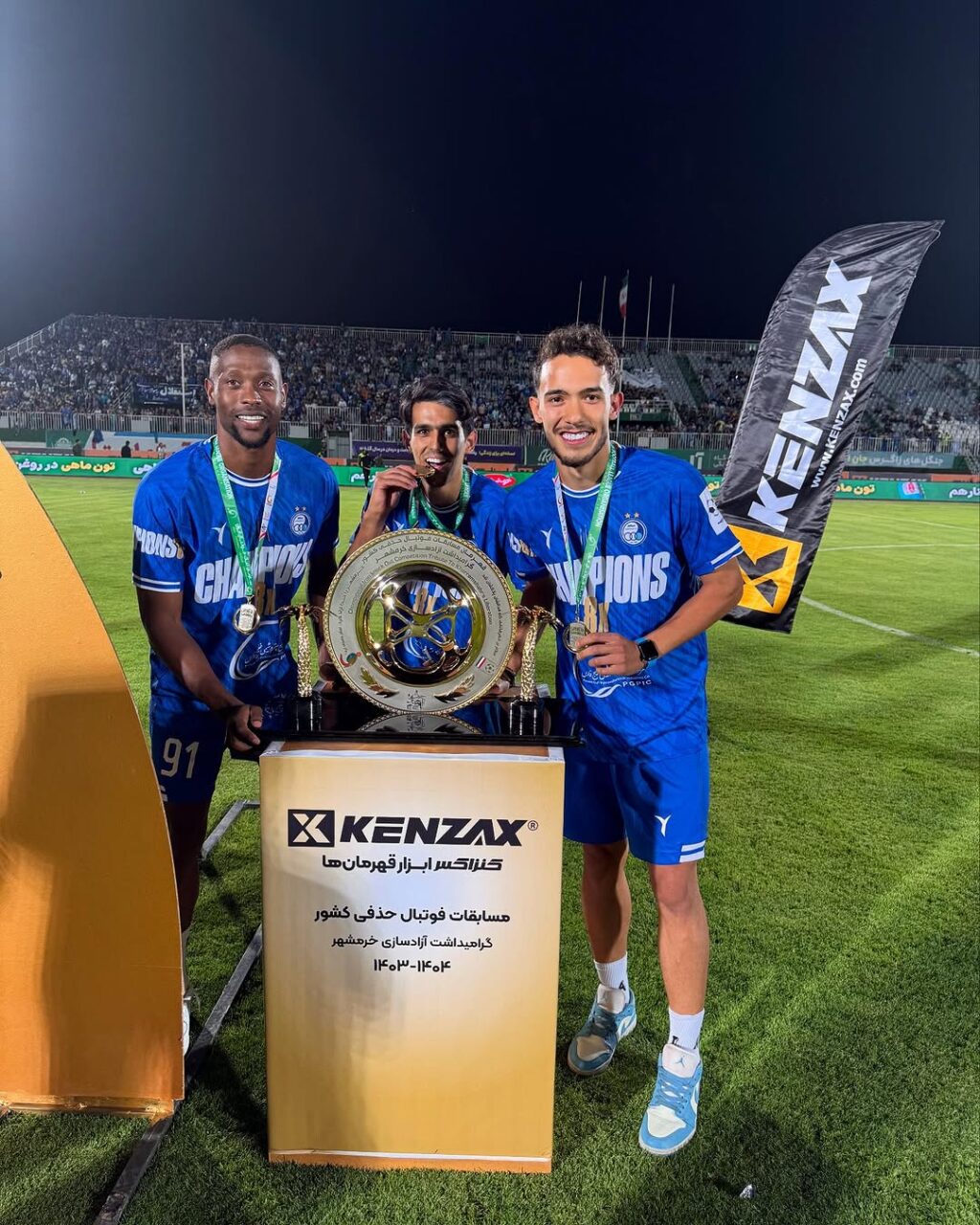 Masoud Juma Bows Out in Style as Esteghlal Clinch Hazfi Cup Glory
