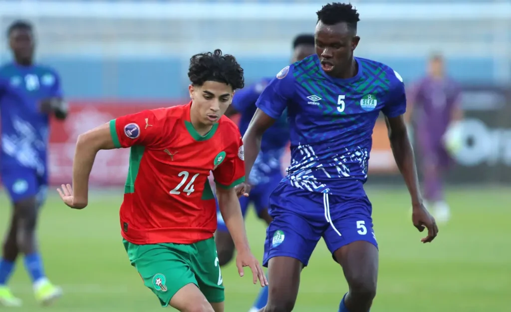 Heartbreak For Sierra Leone As Morocco Snatch U20 Afcon Semis Spot